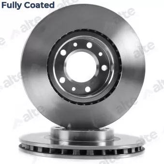 Jeu de 2 disques de frein avant ALTE AUTOMOTIVE 128595FCAL pour CITROEN BERLINGO 1.5 BlueHDi 130 - 131cv