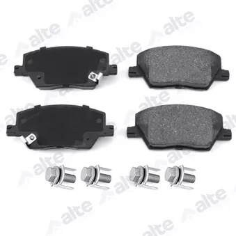 Jeu de 4 plaquettes de frein avant ALTE AUTOMOTIVE 137792BAL pour FIAT TIPO 1.6 D - 120cv