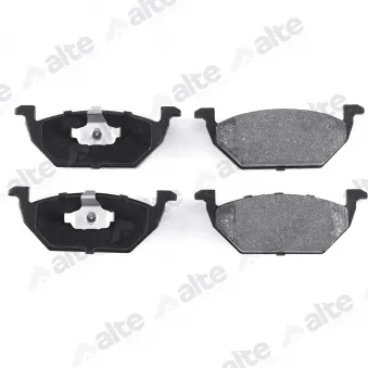 Jeu de 4 plaquettes de frein avant ALTE AUTOMOTIVE OEM 2Q0698151