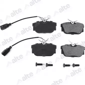 Jeu de 4 plaquettes de frein avant ALTE AUTOMOTIVE 137806AAL pour AUDI A4 1.8 T quattro - 163cv