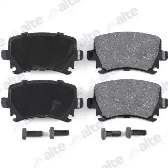 Jeu de 4 plaquettes de frein avant ALTE AUTOMOTIVE 137825AAL pour LANCIA DELTA 1.8 TFSI quattro - 170cv