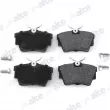ALTE AUTOMOTIVE 137828BAL - Jeu de 4 plaquettes de frein avant