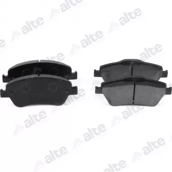 Jeu de 4 plaquettes de frein avant ALTE AUTOMOTIVE 137829AAL pour TOYOTA AVENSIS 2.0 D-4D - 124cv