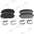 ALTE AUTOMOTIVE 137830BAL - Jeu de 4 plaquettes de frein avant