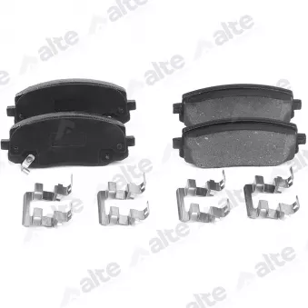 Jeu de 4 plaquettes de frein avant ALTE AUTOMOTIVE 137830BAL pour MERCEDES-BENZ CLASSE E 1.1 - 65cv