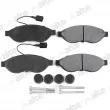 ALTE AUTOMOTIVE 137836BAL - Jeu de 4 plaquettes de frein avant