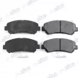 ALTE AUTOMOTIVE 137843AAL - Jeu de 4 plaquettes de frein avant