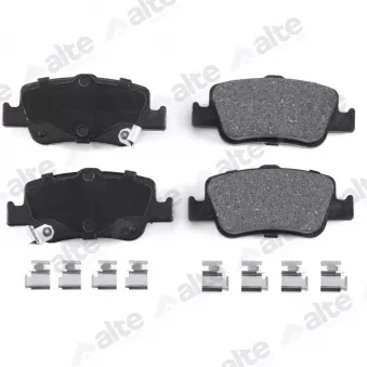 Jeu de 4 plaquettes de frein avant ALTE AUTOMOTIVE 137844BAL pour TOYOTA AURIS 1.33 Dual-VVTI - 99cv