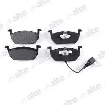 Jeu de 4 plaquettes de frein avant ALTE AUTOMOTIVE 137893AAL pour VOLKSWAGEN POLO 1.0 TSI - 110cv