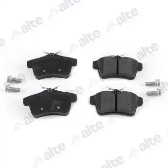 Jeu de 4 plaquettes de frein arrière ALTE AUTOMOTIVE OEM 1611838080