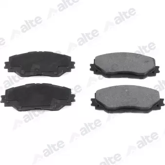 Jeu de 4 plaquettes de frein avant ALTE AUTOMOTIVE 137917AAL pour TOYOTA AURIS 1.33 Dual-VVTI - 99cv