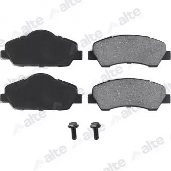 Jeu de 4 plaquettes de frein avant ALTE AUTOMOTIVE 137929BAL pour PEUGEOT BOXER 2.2 BlueHDi 140 - 140cv