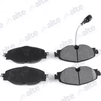 Jeu de 4 plaquettes de frein avant ALTE AUTOMOTIVE 137931AAL pour VOLKSWAGEN CADDY 1.4 TSI - 125cv