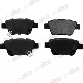 Jeu de 4 plaquettes de frein arrière ALTE AUTOMOTIVE 137956AAL pour TOYOTA AVENSIS 1.8 - 129cv