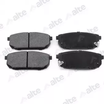 Jeu de 4 plaquettes de frein avant ALTE AUTOMOTIVE 137962AAL pour KIA SORENTO 2.2 CRDi - 197cv