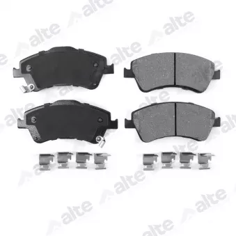 Jeu de 4 plaquettes de frein avant ALTE AUTOMOTIVE 138022BAL pour TOYOTA VERSO 1.6 D4-D - 112cv