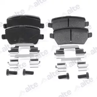 Jeu de 4 plaquettes de frein avant ALTE AUTOMOTIVE 138025CAL pour LAND ROVER FREELANDER 2 2.2 TD4 4x4 - 150cv