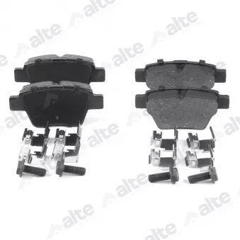 Jeu de 4 plaquettes de frein arrière ALTE AUTOMOTIVE 138047CAL pour PEUGEOT 207 1.4 - 73cv