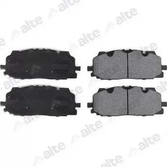 Jeu de 4 plaquettes de frein avant ALTE AUTOMOTIVE 138124AAL pour AUDI A6 55 TFSI e quattro - 252cv