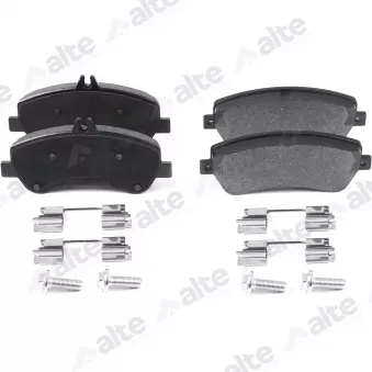 Jeu de 4 plaquettes de frein avant ALTE AUTOMOTIVE 138183CAL pour MERCEDES-BENZ CLASSE GLK 300 4-matic - 252cv