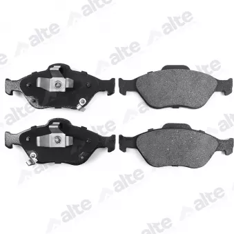 Jeu de 4 plaquettes de frein avant ALTE AUTOMOTIVE 138217AAL pour TOYOTA AURIS 1.33 Dual-VVTI - 99cv