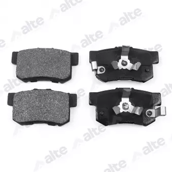 Jeu de 4 plaquettes de frein avant ALTE AUTOMOTIVE 138257AAL pour HONDA JAZZ 1.2 - 78cv