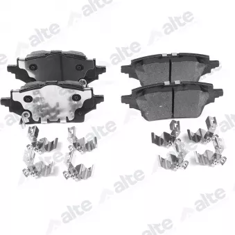 Jeu de 4 plaquettes de frein avant ALTE AUTOMOTIVE 138360AAL pour TOYOTA COROLLA 1,8 VVTi Hybrid - 122cv
