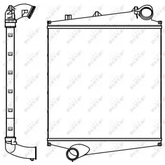 Intercooler, échangeur NRF 30362