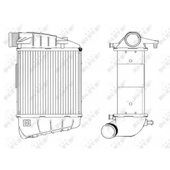 Intercooler, échangeur NRF 30771