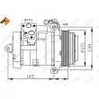 Compresseur, climatisation NRF [32698]