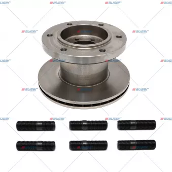 Jeu de 2 disques de frein avant AUGER 31430