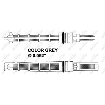 Détendeur, climatisation NRF 38213 pour CADILLAC ESCALADE 2.2 20VT quattro - 220cv