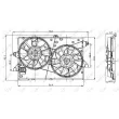 Ventilateur, refroidissement du moteur NRF [47003]