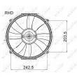 Ventilateur, refroidissement du moteur NRF [47045]