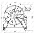 Ventilateur, refroidissement du moteur NRF [47456]