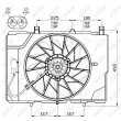 Ventilateur, refroidissement du moteur NRF [47466]