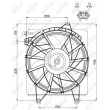 Ventilateur, refroidissement du moteur NRF [47499]