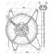NRF 47547 - Ventilateur, refroidissement du moteur
