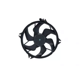 Ventilateur, refroidissement du moteur NRF 47665 pour CITROEN C4 1.6 16V Bio-Flex - 109cv