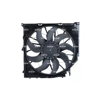 Ventilateur, refroidissement du moteur NRF 47672 pour BMW X3 3.0 d - 211cv