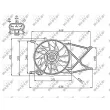 NRF 47749 - Ventilateur, refroidissement du moteur