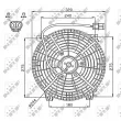 Ventilateur, refroidissement du moteur NRF [47752]