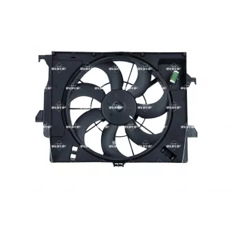 Ventilateur, refroidissement du moteur NRF 47904 pour HYUNDAI ACCENT 1.6 - 123cv