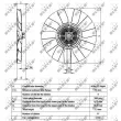 Embrayage, ventilateur de radiateur NRF [49563]