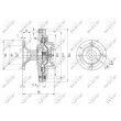 Embrayage, ventilateur de radiateur NRF [49612]