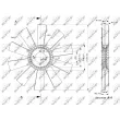 Roue du souffleur, refroidissementdu moteur NRF [49828]