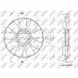 Roue du souffleur, refroidissementdu moteur NRF [49843]