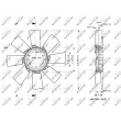 NRF 49856 - Roue du souffleur, refroidissementdu moteur