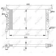 Radiateur, refroidissement du moteur NRF [50551]