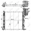 Radiateur, refroidissement du moteur NRF [50581]